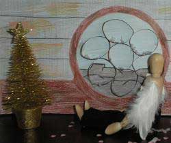 Winter-night-with-an-angel-by-Kateryna-Aksonova